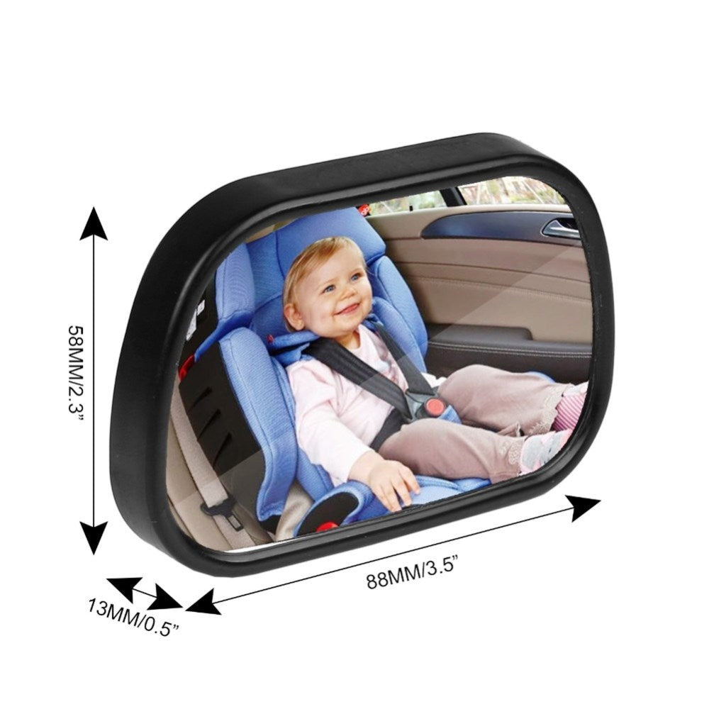 Vehicle Back Seat Rearview Adjustable Safety Mirror