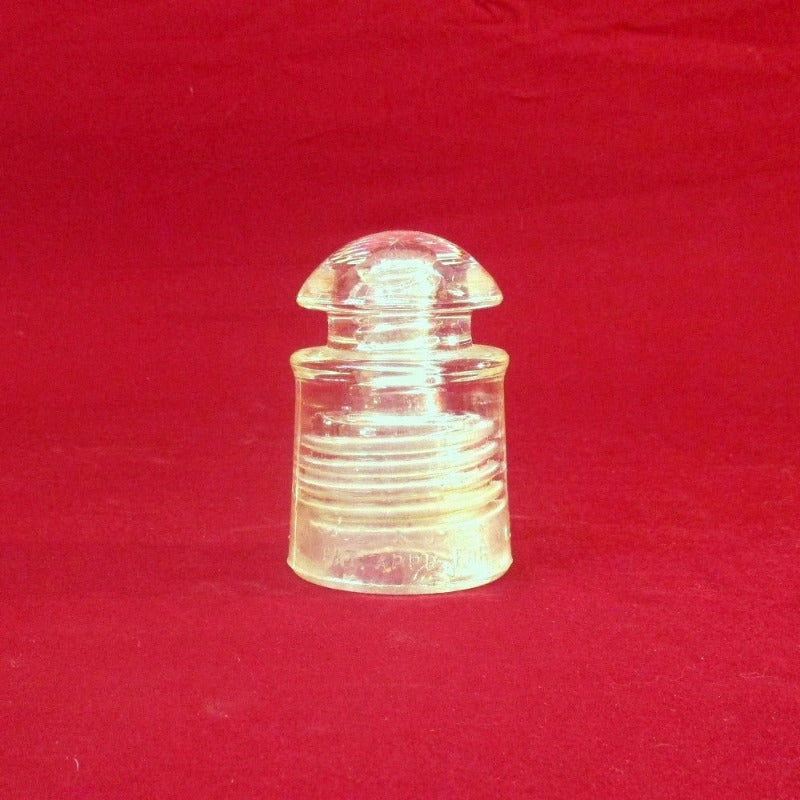 Vantage Antique Pyrex CD-128 Type Glass Insulator