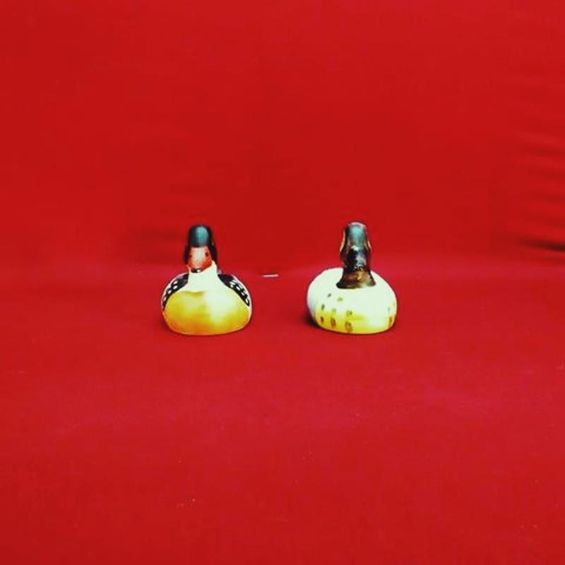 Hand Painted Porcelain Woodland Ducks - Great Deals Webstore