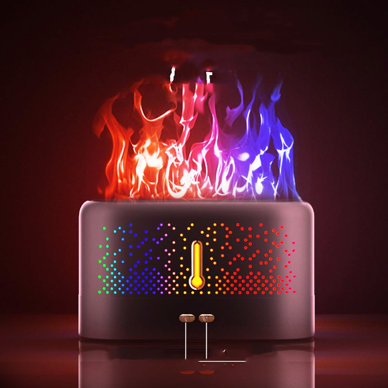 Flame Diffuser Lamp Air Humidifier Essential Oil Aroma Diffuser Free Filter Ultrasonic Aromatherapy Diffuser Humidifier For Home