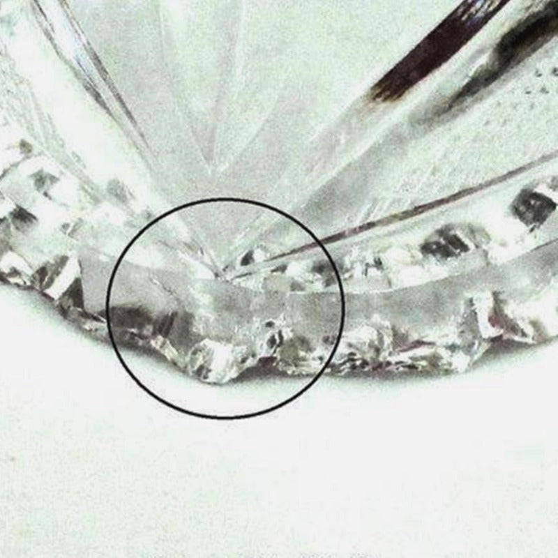 Antique Oblong Lead Cut Crystal Celery/Relish Dish