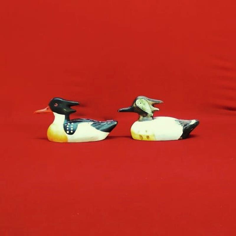 Hand Painted Porcelain Woodland Ducks - Great Deals Webstore