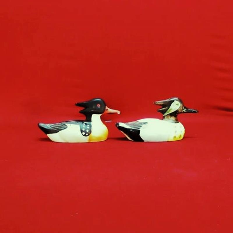 Hand Painted Porcelain Woodland Ducks - Great Deals Webstore