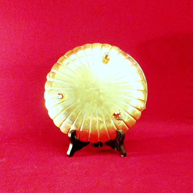 Antique Vintage Rare Dirilyte 3 footed Serving Dish