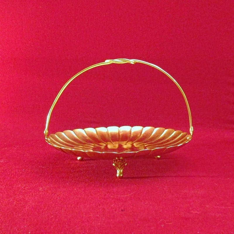 Antique Vintage Rare Dirilyte 3 footed Serving Dish