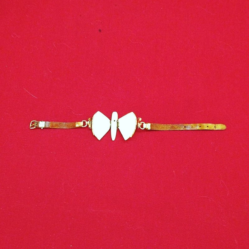 Antique Vintage Walrus Ivory Belt Buckle Bracelet