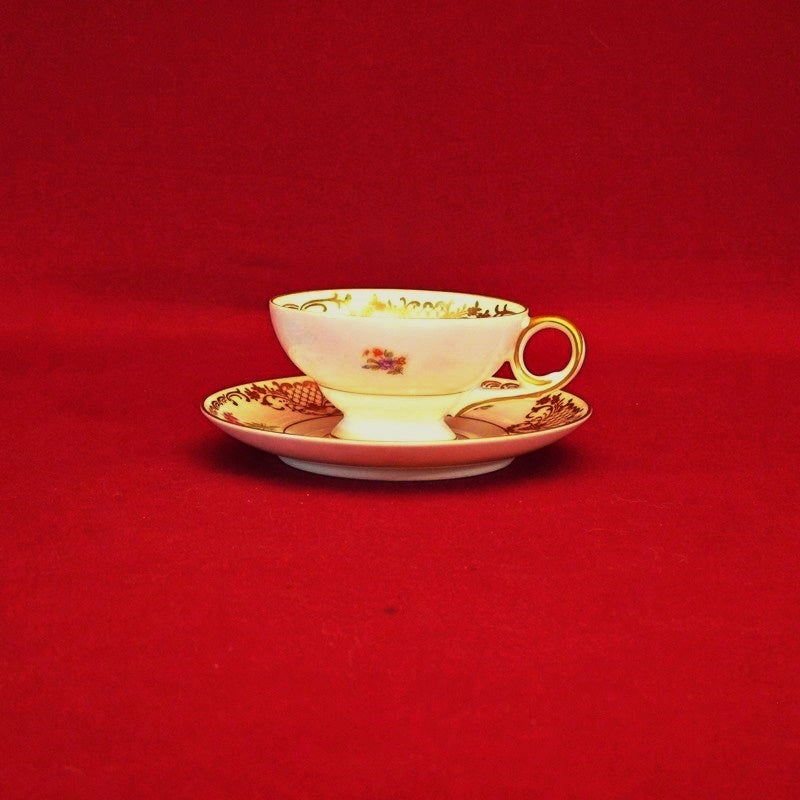 Antique Vintage Sango China w/Hand Painted Gold Trim