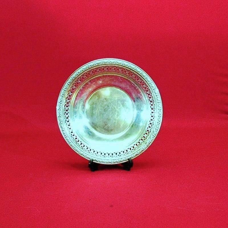Antique Vintage .925 Sterling Silver Hollowware Dish
