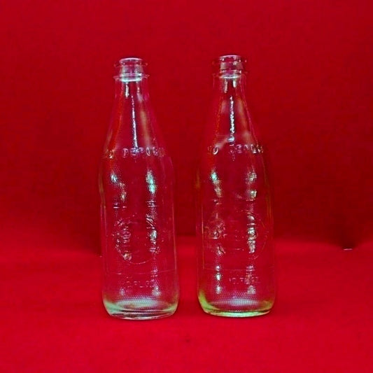 1969 Pepsi-Cola Clear Glass Bottles - Great Deals Webstore