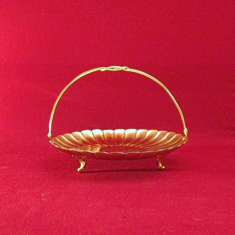 Antique Vintage Rare Dirilyte 3 footed Serving Dish