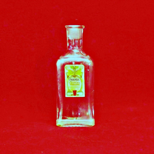 Chrysis Egyptian Square Perfume Bottle