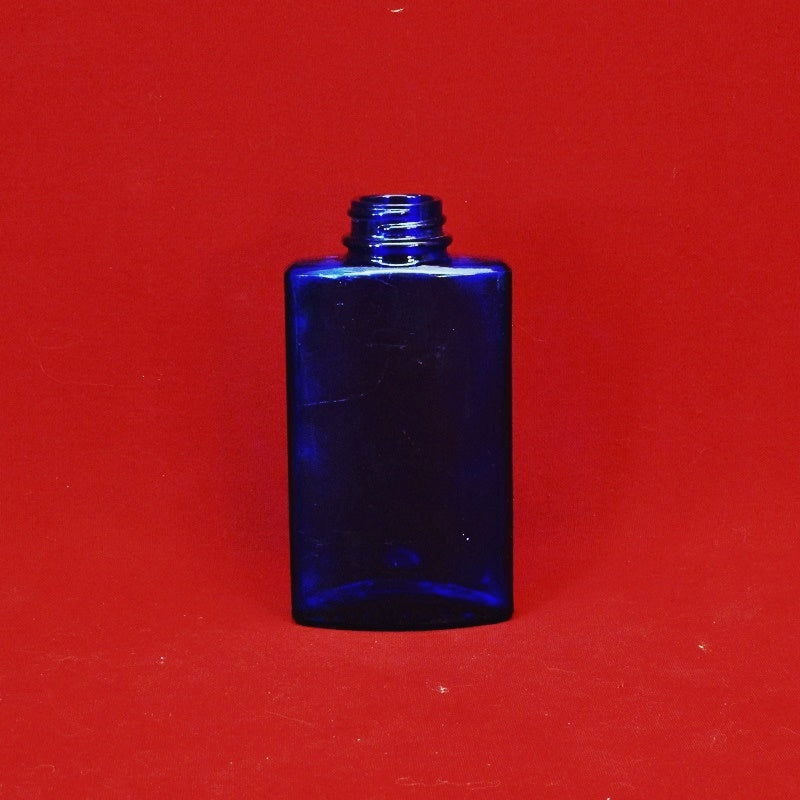 Cobalt Blue Talcum Powder Bottle