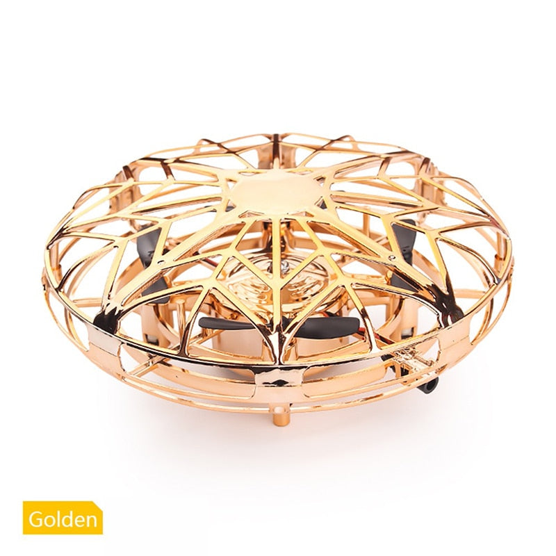 UFO RC Drone Mini Helicopter Infraed Hand Sensing Aircraft Electronic Model Quadcopter flayaball Small drohne Toys For Kid Boy