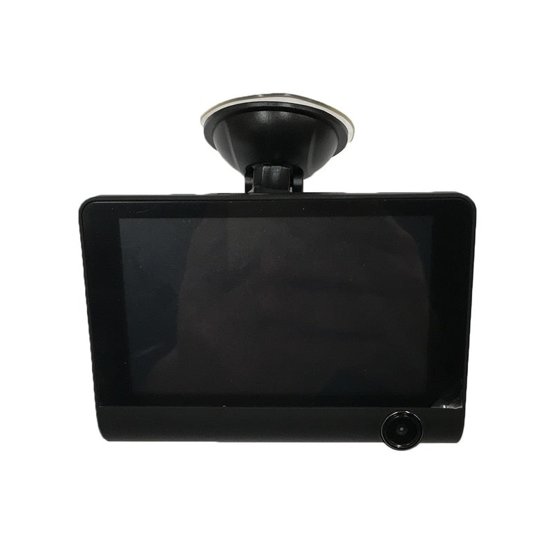 Car DVR 3 Cameras Lens 4 Inch Dash Camera Dual Lens suppor Rearview Camera Video Recorder Registrator Dvrs Dash Cam car camera