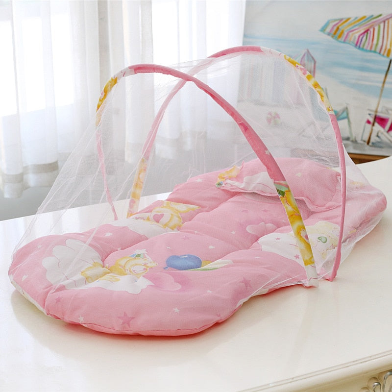 Baby Mosquito Net For Crib Portable Foldable Bed Newborn Summer Sleep Play Tent Polyester Mesh Bedroom Supplies Accessories