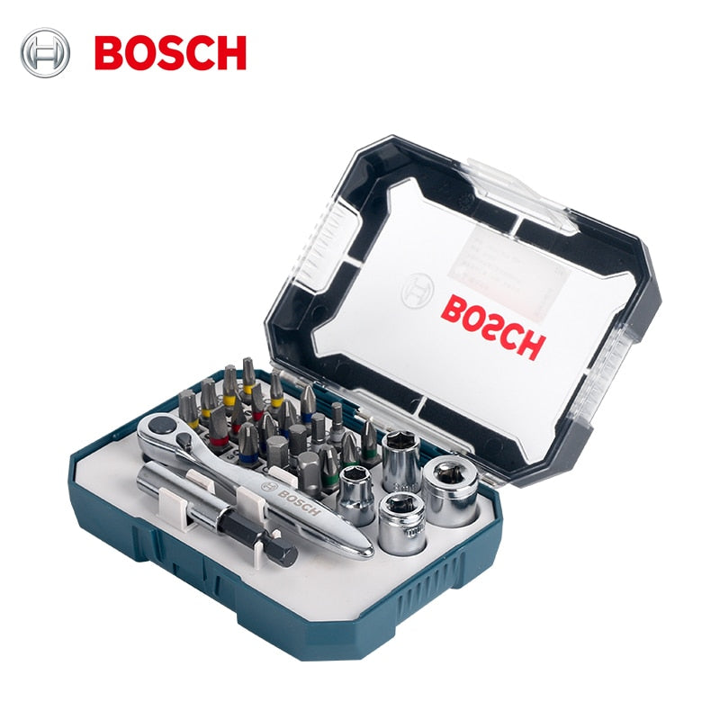 Bosch 26-piece screwdriver bit set electric screwdriver electric screwdriver bit ratchet wrench screwdriver