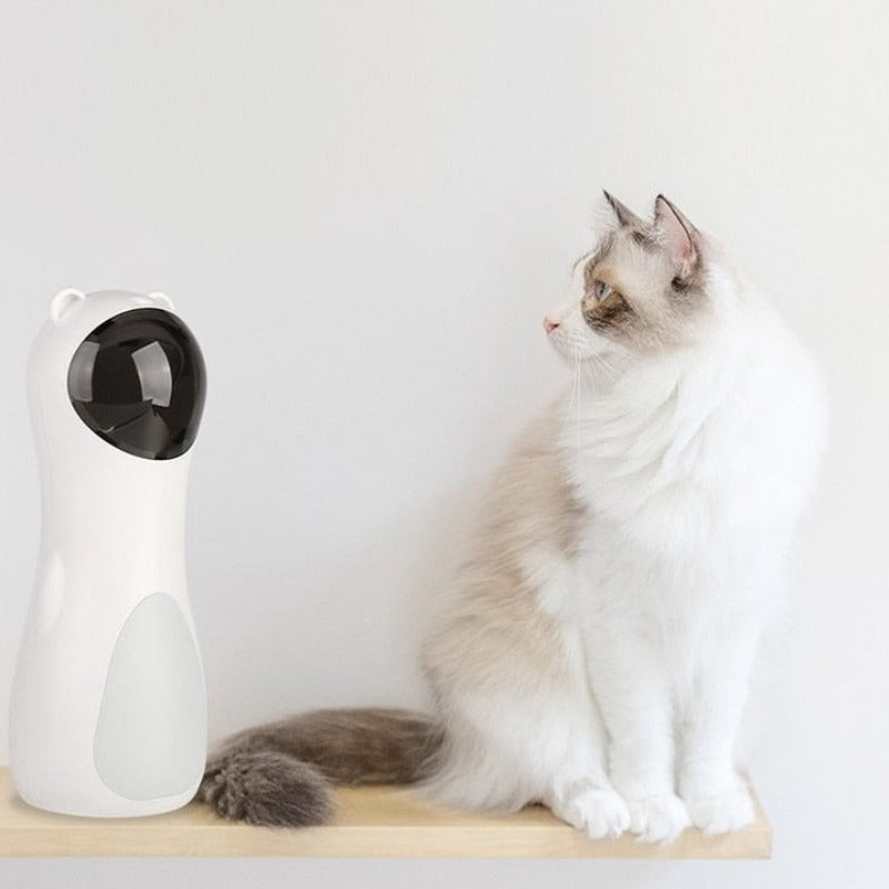 Cat Interactive Toy LED Laser Funny Toy Automatic laser cat Toy Auto Rotating Cat Exercise Training Entertaining Toy Multi-Angle