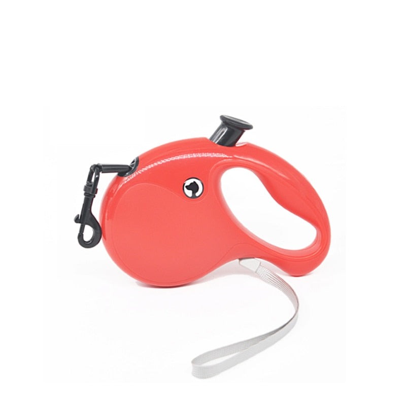 SUPREPET 5 Meter Pet Retractable Dog Leash 3M Reflective Nylon Rope Dog Leashes for Large Medium Dogs Firm Dog Lead Pet Supplies