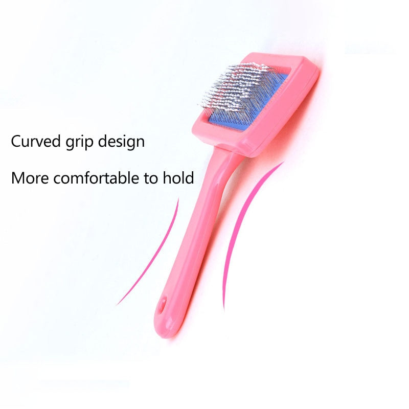 Portable Pet Comb Dog Grooming Trimmer Fur Brush Grooming Needle Comb for Guinea Pig Rabbit Cat Brushes Grooming Tool