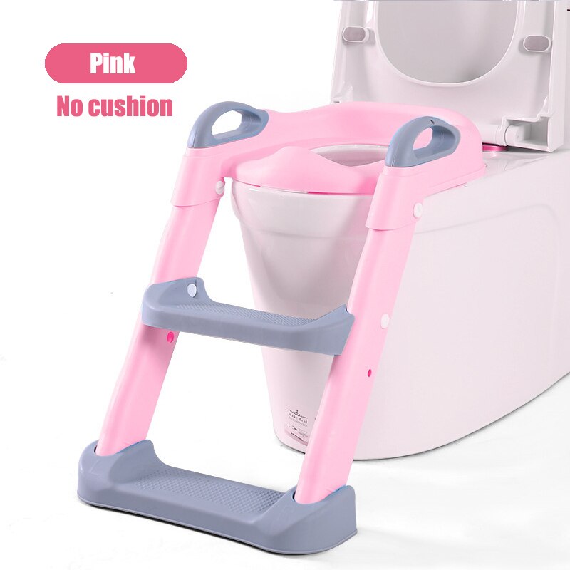 Folding Infant Potty Seat Urinal Backrest Training Chair with Step Stool Ladder for Baby Toddlers Boys Girls Safe Toilet Potties