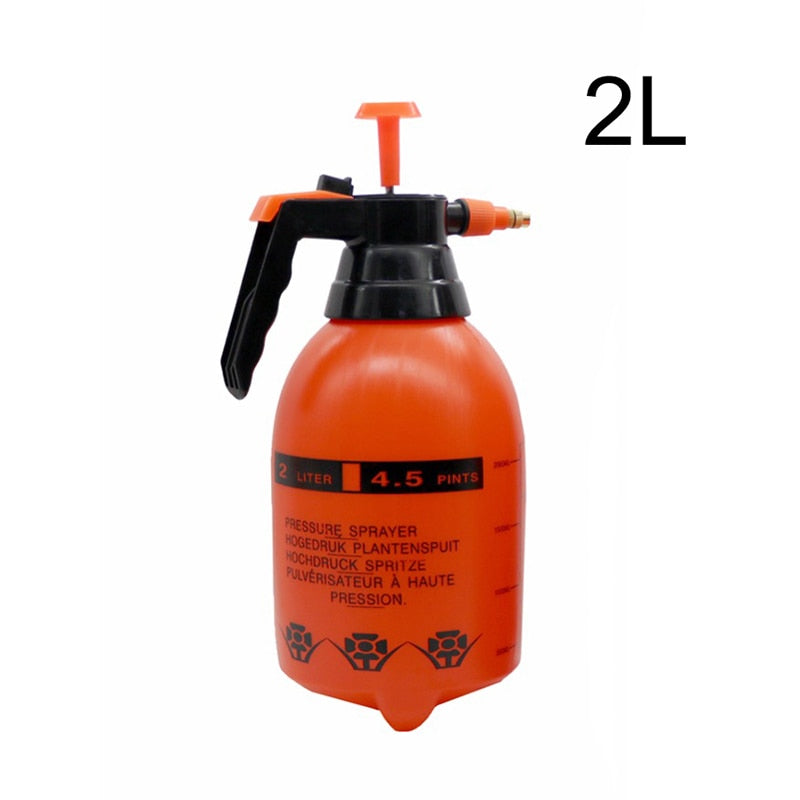 Fogger Hand Pressure Trigger Sprayer Bottle Adjustable Copper Nozzle Head Manual Air Compression Pump Spray Bottle