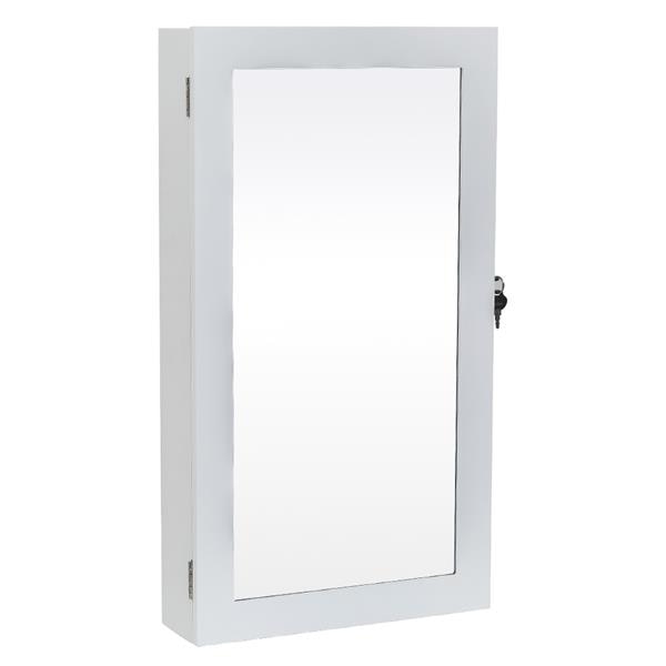 Wall-Mounted Armoire Jewelry Storage