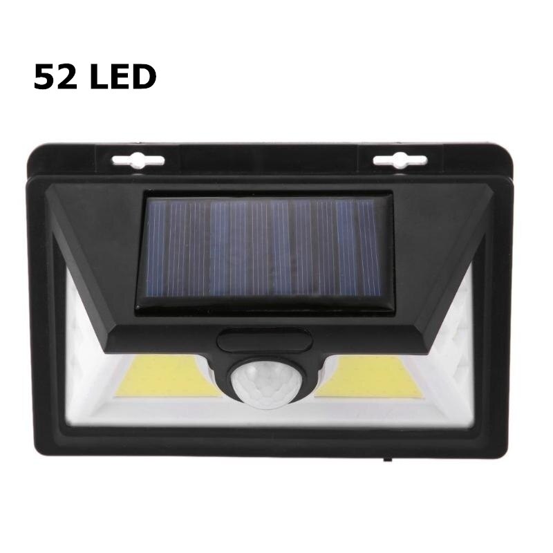 Outdoor Solar Wall Lights Motion Sensor Detector Security Night Light IP65 Waterproof Garden Lighting for Fence Deck Yard