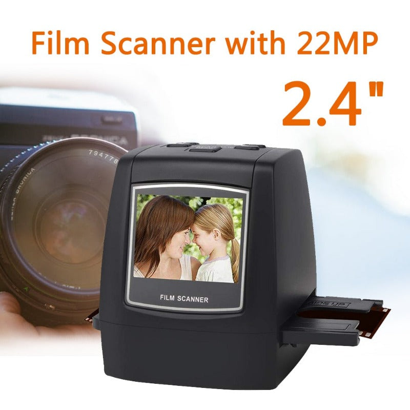 Film Scanner with 22MP Converts 126KPK/135/110/Super 8 Films Slides Negatives All in One into Digital Photos,2.4" LCD Screen 5.0 2 Reviews 7 orders