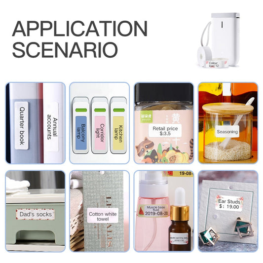 D11 Thermal label machine portable mini label maker bluetooth machine printer