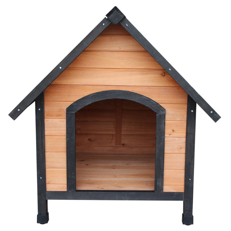 Dog House Waterproof Pet House Home Wooden Outdoor Pet Kennel Shelter Weather Resistant Dog Cat Kennel for Backyards