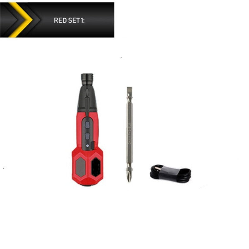 Mini Electric Screwdriver Mini Drill 3.6v Lithium Battery Replace Traditional Screwdriver Home DIY Power Tools