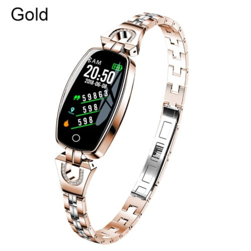 Fashion Smart Wristwatches Women Digital Watches Ladies 2022 Waterproof Heart Rate Monitoring Bluetooth For Android IOS