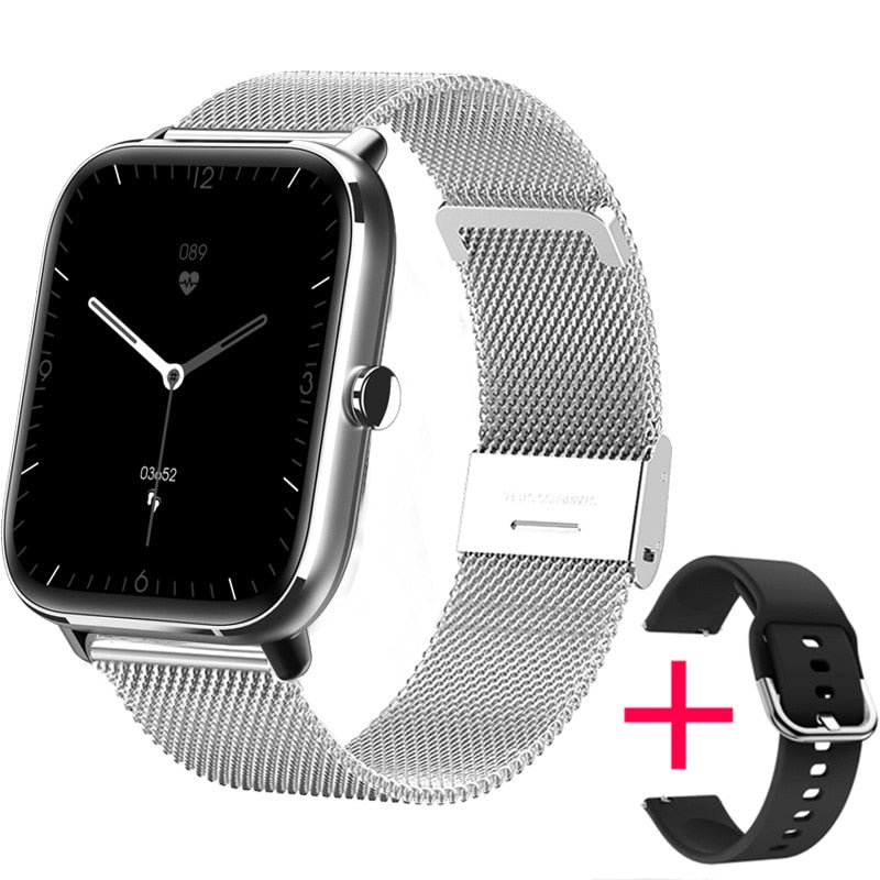 Smart Watch Pk P8 Men Heart Rate Monitor Body Temperature Waterproof Women Smartwatch Fitness Tracker For iPhone