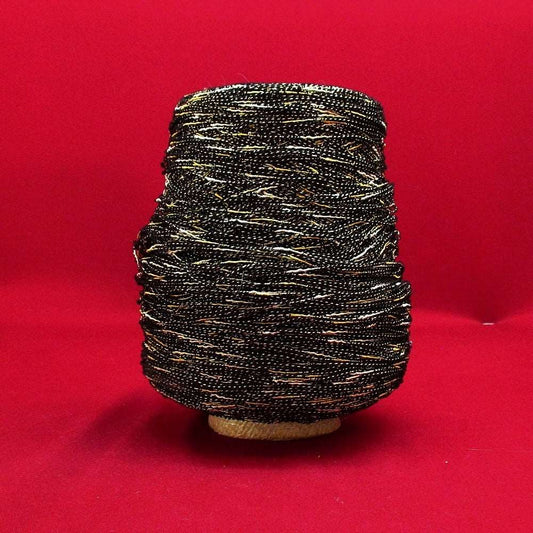 Black/Yellow Twisted Yarns
