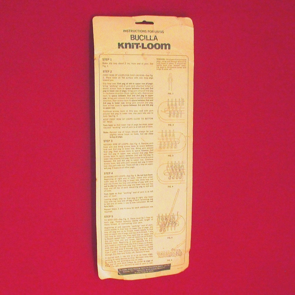 Vintage New Bucilla’s Knit-Loom