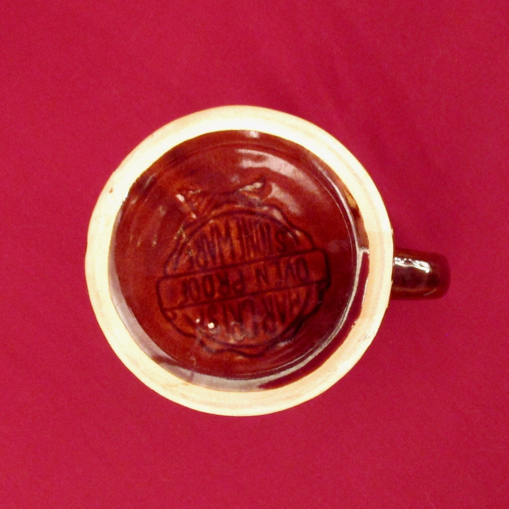 Vintage Antique Large Harcrest Stoneware Pitcher