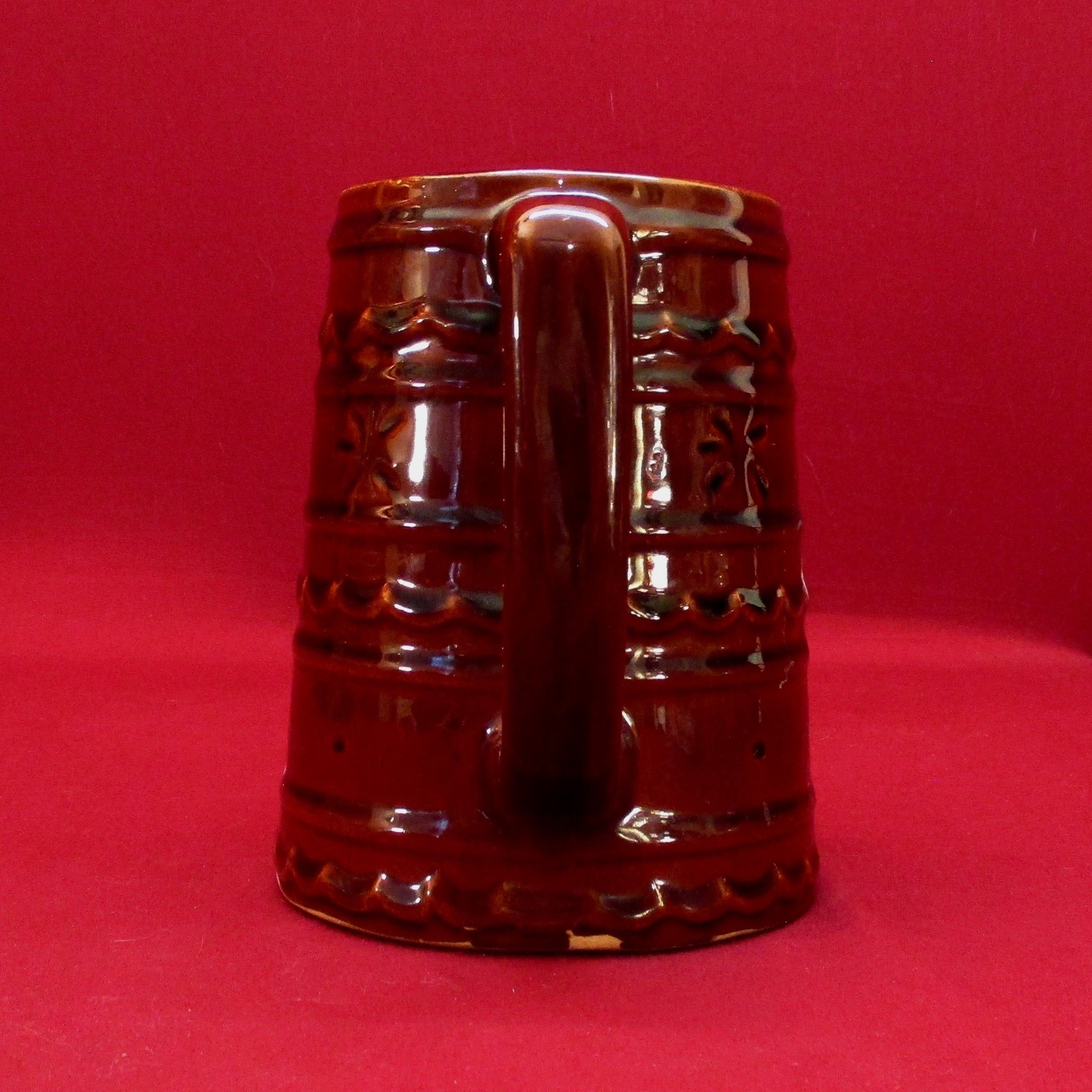 Vintage Antique Large Harcrest Stoneware Pitcher