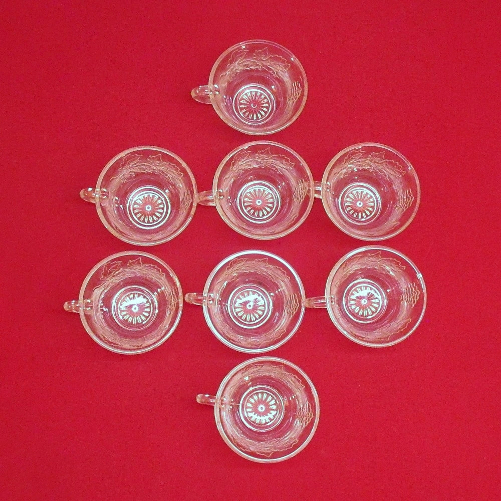 Punch Bowl with Eight Cups