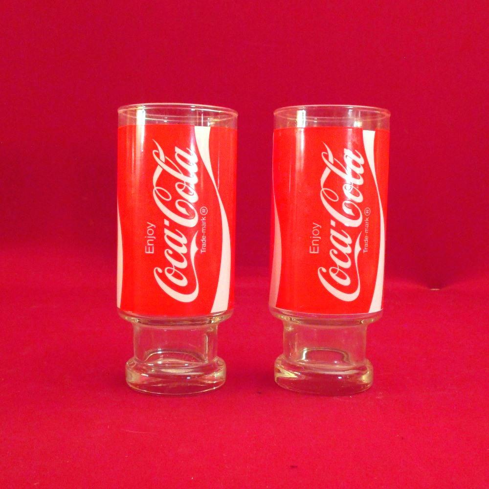 1970's Coca Cola Pedestal Glasses – Great Deals Webstore