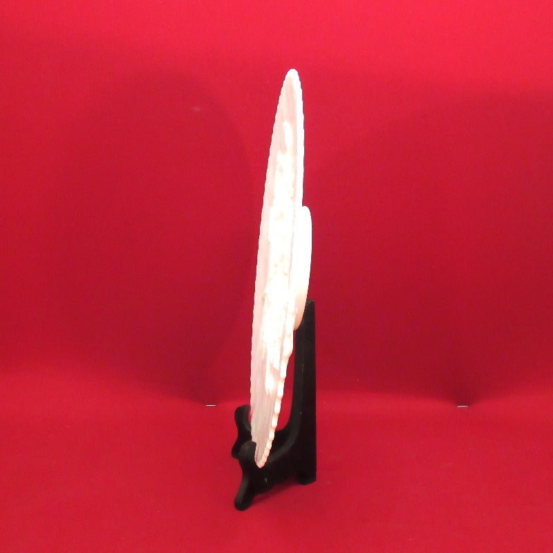 Vintage Imperial Canapé Rose Milk Glass Plater