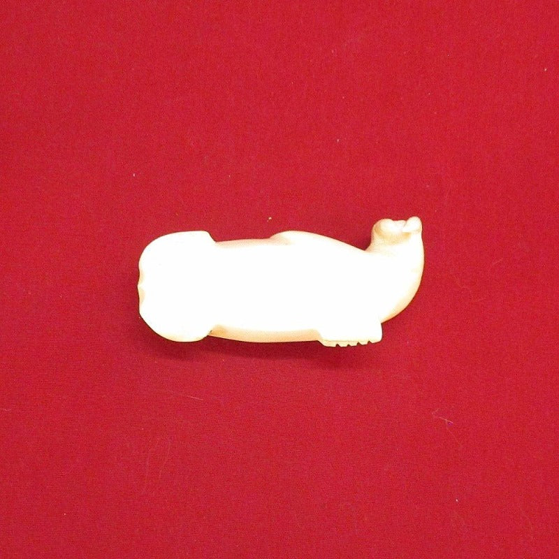 Antique Vintage Eskimo Handcrafted Walrus Ivory