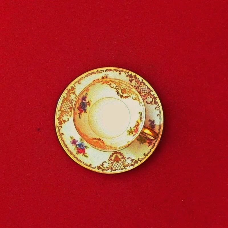 Antique Vintage Sango China w/Hand Painted Gold Trim