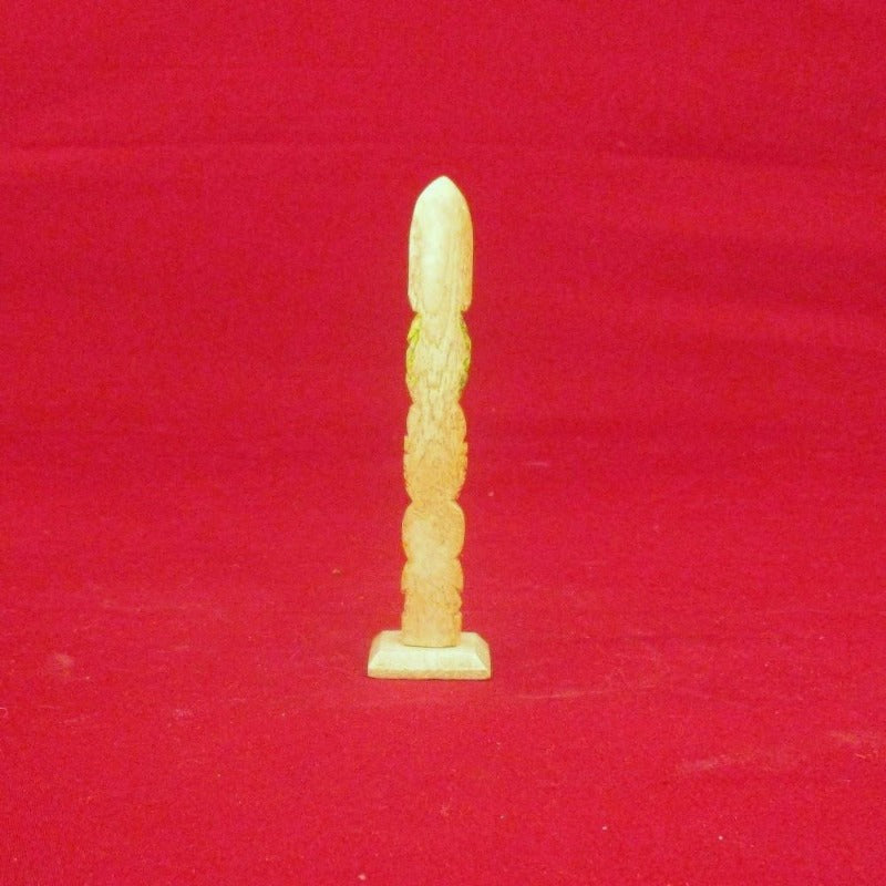 American Indian Hand Carved Totem Poles Sculptures