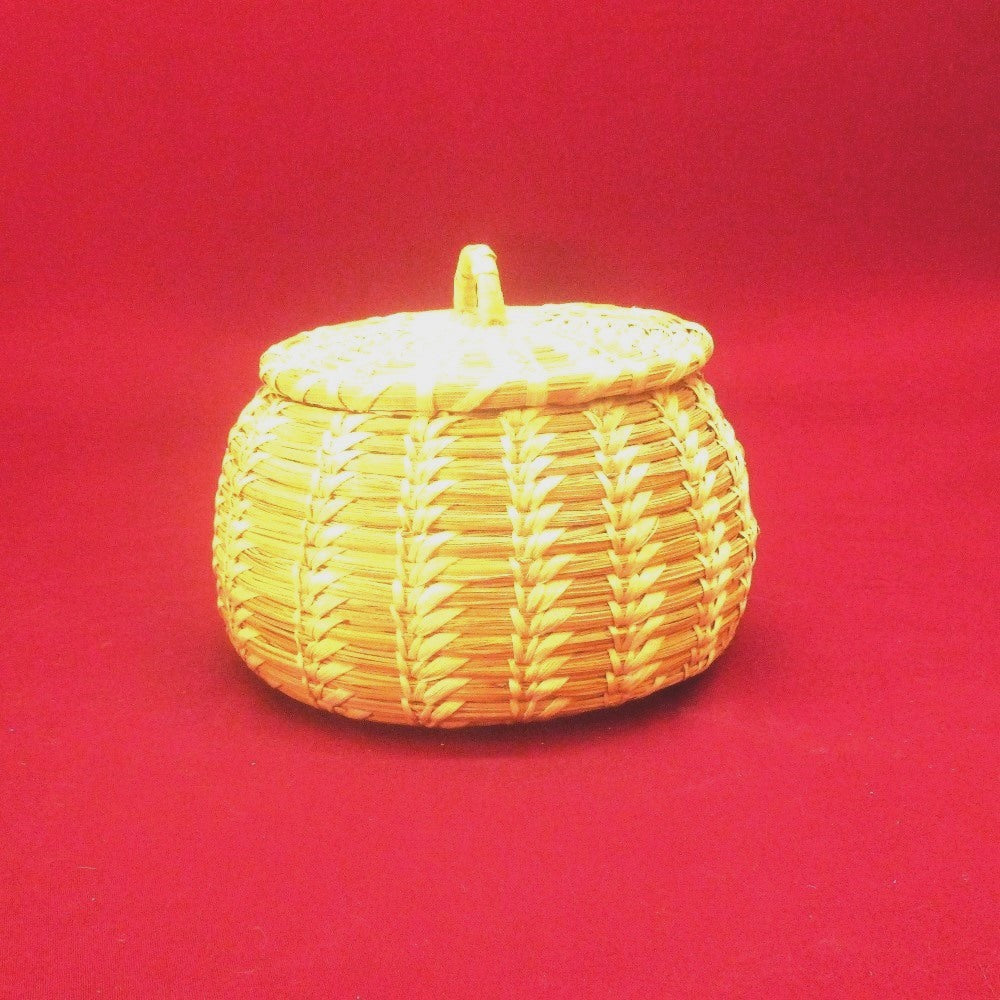 Papago Hand Woven Basket with Lid - Great Deals Webstore