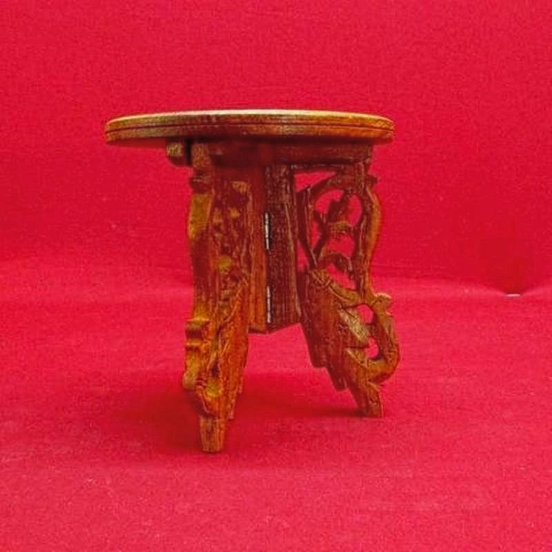 Antique Vintage Handcrafting Mini Table Display Stand