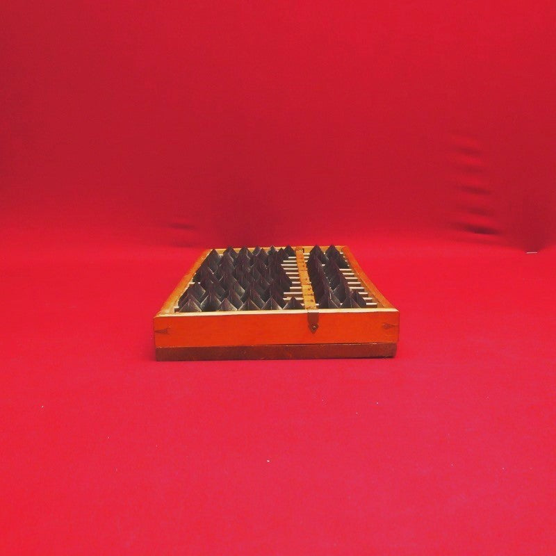 Antique Vintage Japanese Wooden 13 Digits Abacus