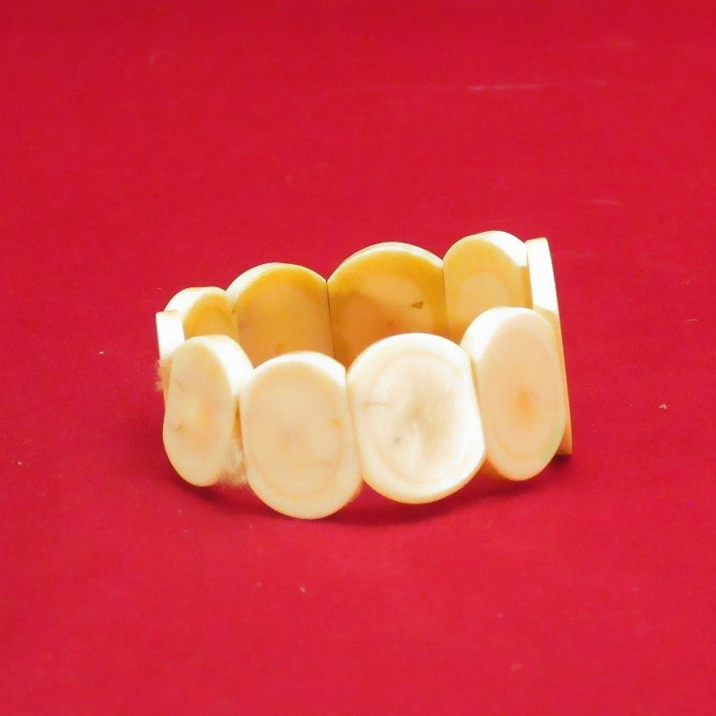 Antique Vintage Eskimo/Kayak Ivory Stretch Bracelet