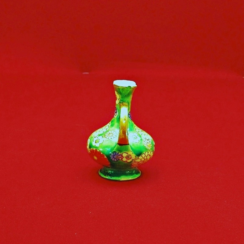 Antique, Vintage, Bud vase, Hand-painted, Floral design, Collectible, Artistry, Decorative, Craftsman, Cultural heritage