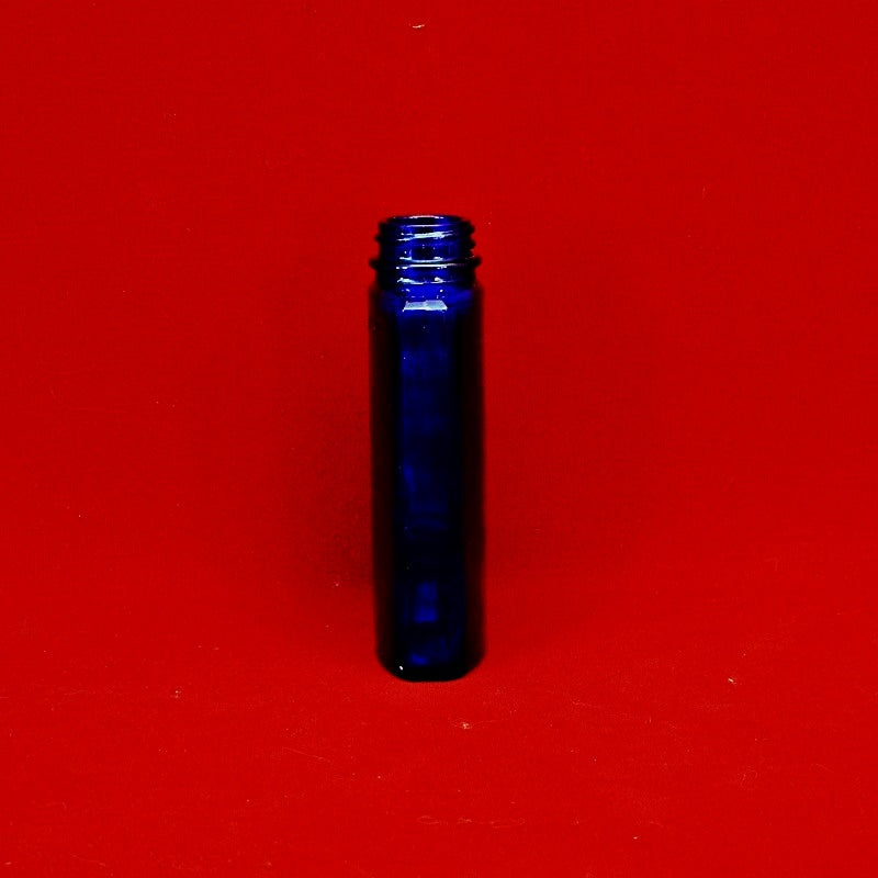 Cobalt Blue Talcum Powder Bottle