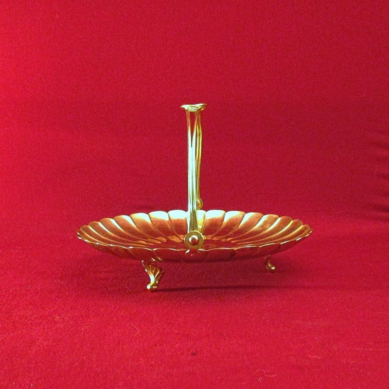 Antique Vintage Rare Dirilyte 3 footed Serving Dish